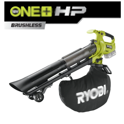 18V Cordless Brushless Leaf Blower Vacuum & Mulcher – Tool Only