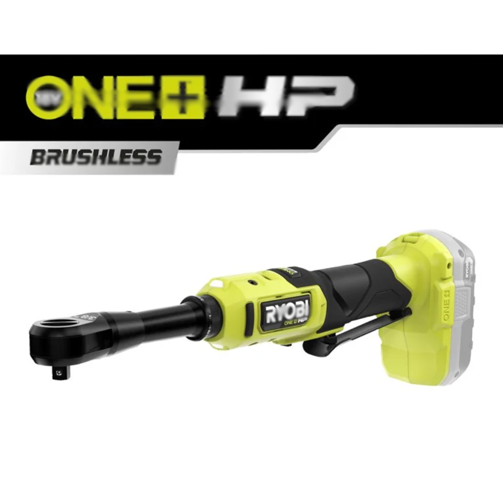 18V Cordless Brushless ⅜″ Ratchet Wrench – Tool Only