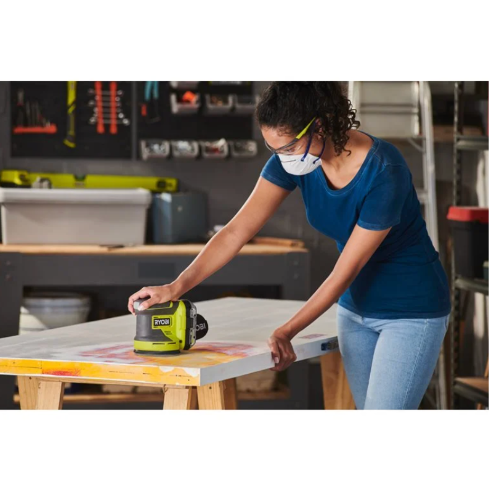 18V Cordless Random Orbit Sander – Tool Only