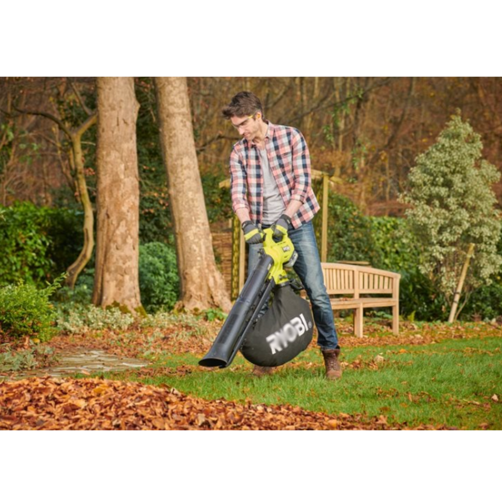 18V Cordless Brushless Leaf Blower Vacuum & Mulcher – Tool Only