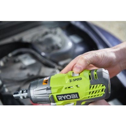 18V 3-Speed Cordless Impact Wrench Starter Kit – Includes Battery & Charger