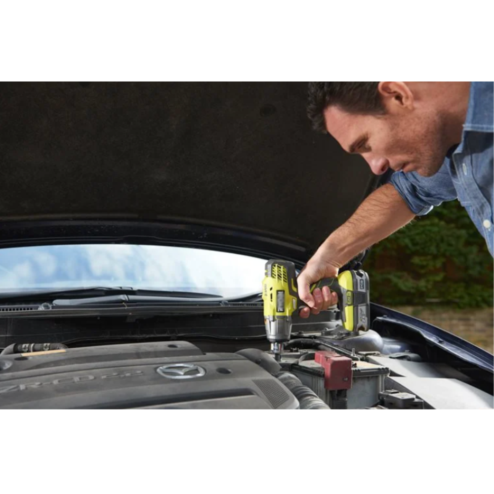 18V 3-Speed Cordless Impact Wrench Starter Kit – Includes Battery & Charger