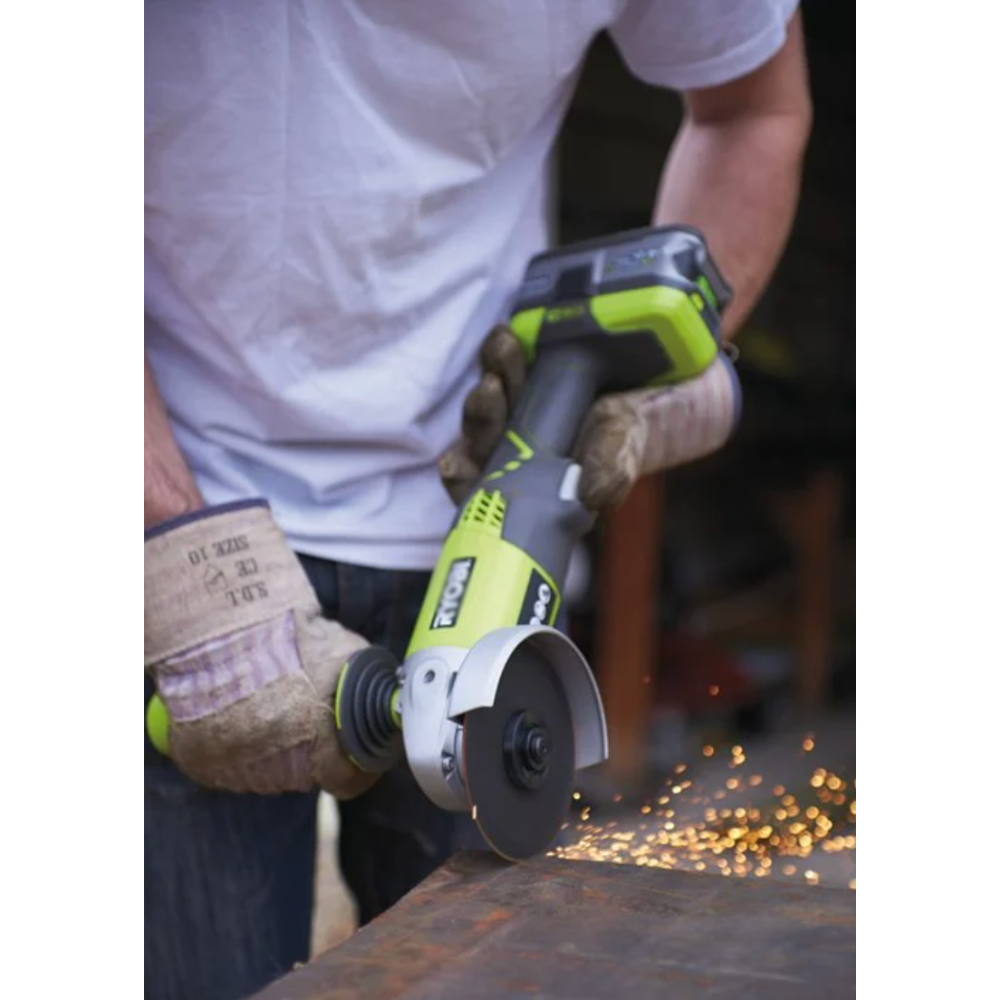 18V Cordless 115mm Angle Grinder – Tool Only