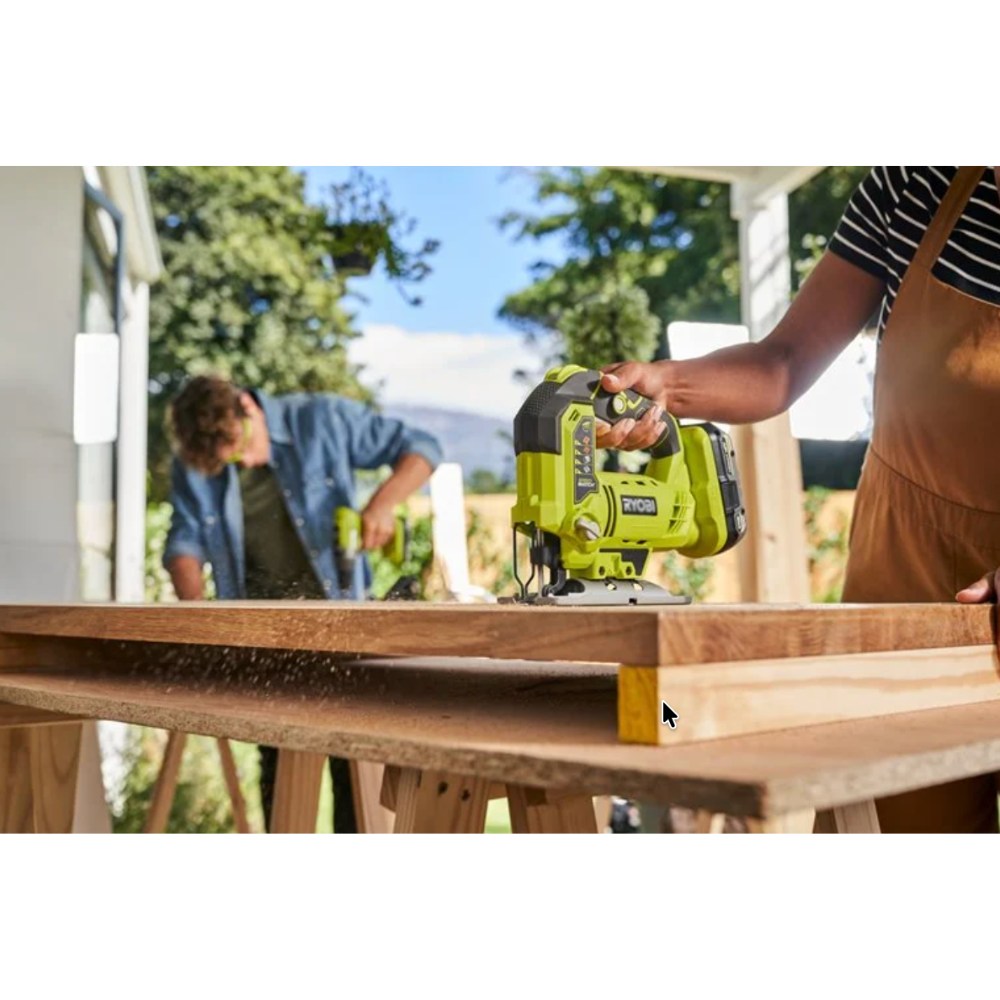 18V Cordless Combi Drill & Jigsaw Starter Kit